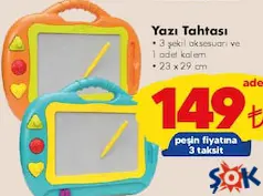 YAZI TAHTASI 23X29 CM fiyat ve kampanya bilgisi